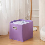 Macaron violet-(metal buckle) / Large size (28*28*28cm)