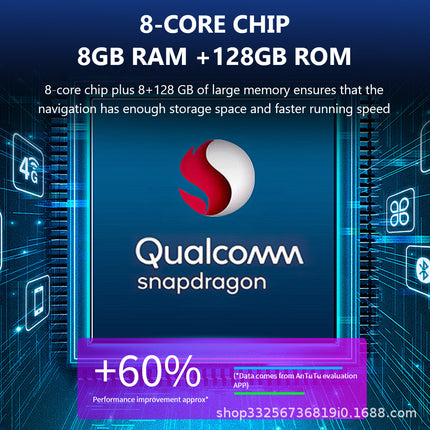 Cross-Border Supply Suitable for Bmw 7 Series F01F02 Android Large-Screen Navigation Mtk Qualcomm 668S Overseas Version
