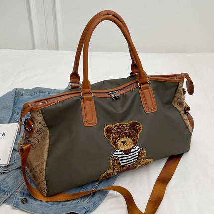 Internet Celebrity Travel Bag Women's Portable Korean Style Short-Distance Large-Capacity Luggage Bag Fitness Bag Trendy Lightweight Travel Bag Travel Bag