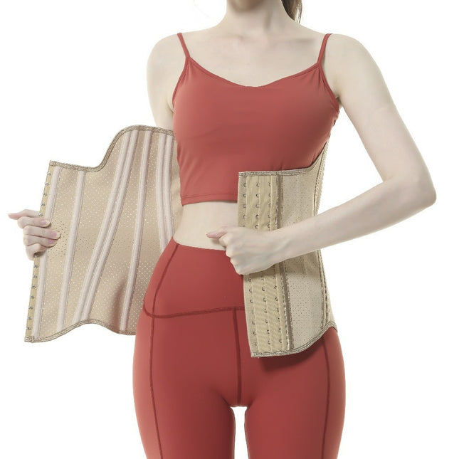 LaTeX back girdle belly belt tight binding Belt Fitness sports waist seal waist support body manager