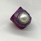 Purple-blue ring