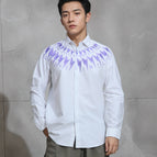 White (blue diamond letter lightning) / 3XL (95.00 kg-105.00 kg wear)