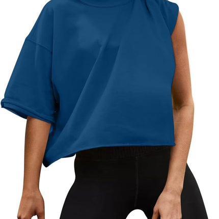 2024 Amazon Outdoor Running Sports Short Sleeve Yoga Wear Casual Easiest for Match Fitness Top Loose Sports T-Shirt