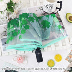 [fully automatic folding transparent leaves] green