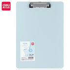 Deli 72641_a4 changcai single board clip (blue) (piece)