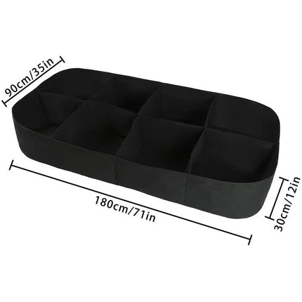 Cross-border New Felt Planting Bag 8-mouth 4-mouth Garden Flower Pot Vegetable Planting Breeding Bag