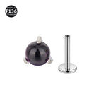 1.2x10x5mm teeth m0.9 / Amethyst