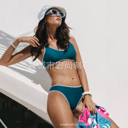New foreign trade explosions sports swimsuit women Europe and the United States sexy bikini fashion suit Amazon swimwear wholesale