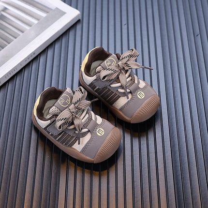 2025 Autumn New Baby Shoes for 1-2-3 Years Old Boys and Girls, Sports Casual Shoes with Soft Soles, Fashionable Baby Walking Shoes