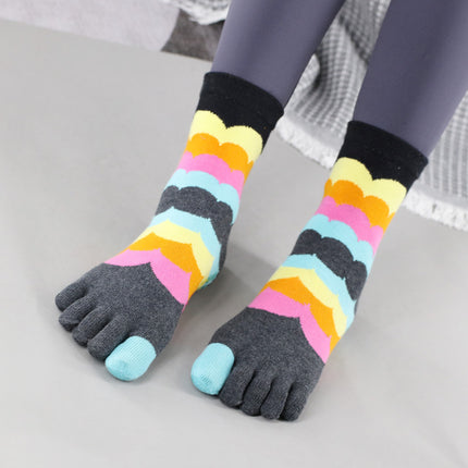 2025 new yoga socks non-slip professional women's five-finger socks pilates socks indoor sports fitness toe socks