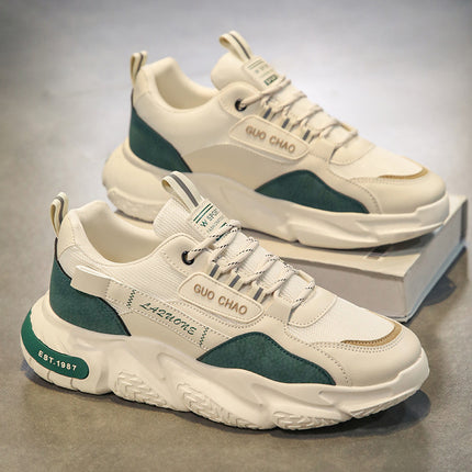 Forrest Gump Men's Shoes Summer Breathable 2025 New Deodorant Mesh Sports Leisure Running Elevated Putian Torre Trendy Shoes