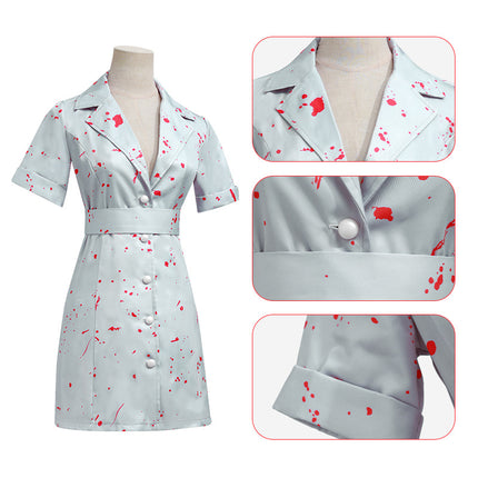 Silent Hill 2RE Female Nurse Cos Clothing Silent Hill Re-plate Horror Zombie Nurse Secondary cosplay Clothing
