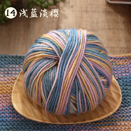 Puppet Flower Demon Wool Thread Ball Handmade DIY Knitting Stick Needle Crochet Pure Wool Thread Sweater Jacquard Blanket Wool