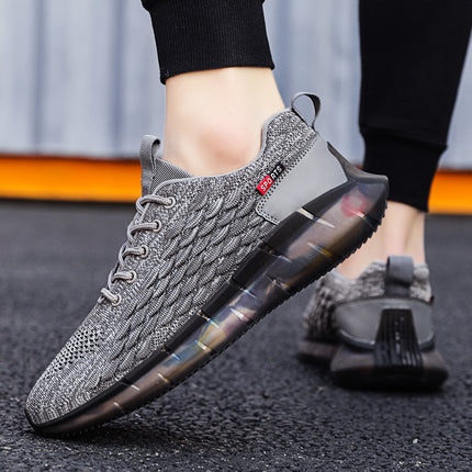 Putian Coconut Men's Shoes Summer Sports Mesh Shoes Men's Flying Weaving Mesh Surface Running Casual Black Torre Trendy Shoes