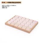 Bamboo 24 grid pendant beige