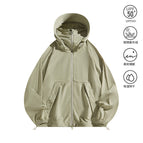 Light military green (same style for men and women, upf50+) / Xs [recommended 40-52.5kg ]
