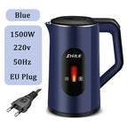 Blue - automatic power-off eu plug (european plug)
