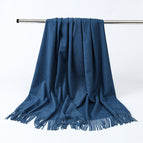 Gray blue / Aa wool 330g (200*70cm)