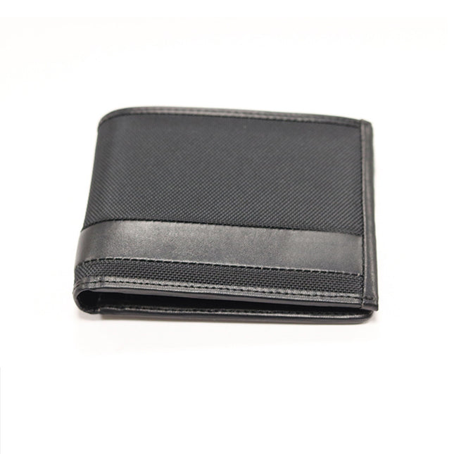 New nylon stitching leather multi-card position Joker money clip short wear-resistant wallet wallet manufacturers wholesale