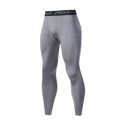 Tight Sports Pants Men's Basketball Running Sports Training Compression Leggings Quick-drying Breathable Perspiration High Elastic Fitness