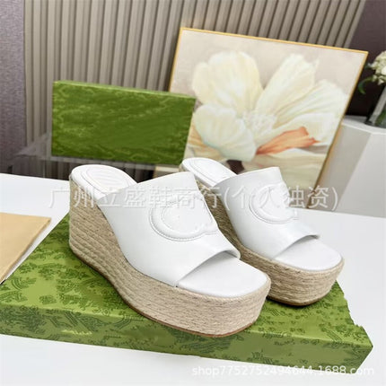 Women's Sandals 2025 Spring and Summer New Korean Style Platform Sole Women's Shoes Thick Sole Round Toe Small Sandals for Women