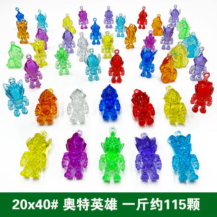 Cartoon Doll Puppy Children's Gem Toy Handmade Creative Jewelry Ornaments Kindergarten Gift Doll Machine Accessories