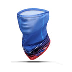 Dynamic new blue and red face towel / One size fits all