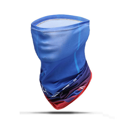 Sun Protection Ice Sleeve Set Cross-Border Ice Silk Sleeve Mask for Driving and Cycling European and American Style Men's Special Sun Protection for Construction Sites