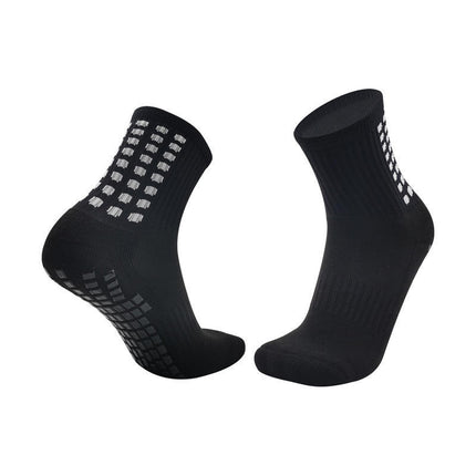Adult Thickened Towel Football Socks Men's Non-Slip Deodorant Wear-Resistant Mid-Tube Socks Sweat Absorbing Breathable Sports Socks Cross-Border