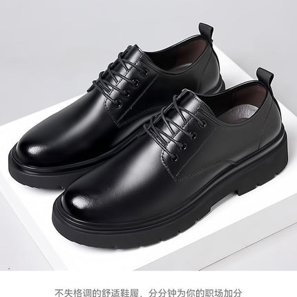 [100% full cowhide] special clearance processing leather shoes men's shoes genuine leather soft bottom non-slip business casual shoes
