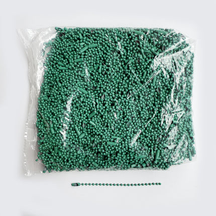 Wholesale color bead chain 2.4mm ball bead chain ball bead chain jewelry accessories DIY homemade hand-made chain goo card hanging chain