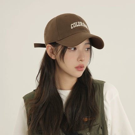 Big head hat summer wide brim female men's baseball cap cap four seasons sunscreen all-match face-showing small cap