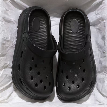 25 New Styles of Croc Shoes for Women, Summer Casual Fashion, Thick Soles for Going Out, Versatile, Non-Slip, Comfortable and Breathable, Men's Wholesale Cartoon