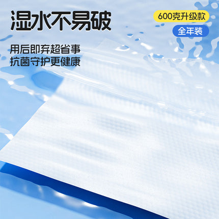 Lazy Rag Disposable Kitchen Dishwashing Towel Wet and Dry Use Thickeneded Hanging Oil Stain Wiper