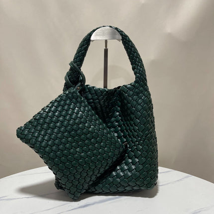 Niche Design Handmade Woven Bag Women's Western-style Bag Women's Bag Small Bag Large Capacity Vegetable Basket Bag