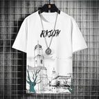 Clock Tower White-Short Sleeve / M