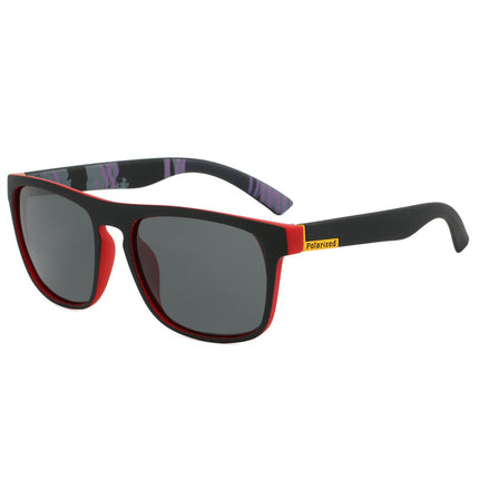Polarized Elastic Paint Real Film Sunglasses Outdoor Beach Men's Sunglasses Fishing Mountaineering Glasses Anti-UV New