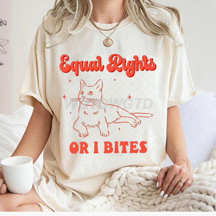 Fun Printed Cat New Pullover Cross-Border Casual Round Neck Top Women's Summer Loose Sports Short Sleeves