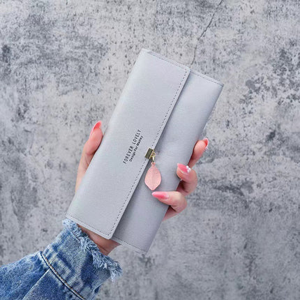 Factory wholesale long female student wallet fashion 30% discount small wallet mini cute hand bag coin purse card bag