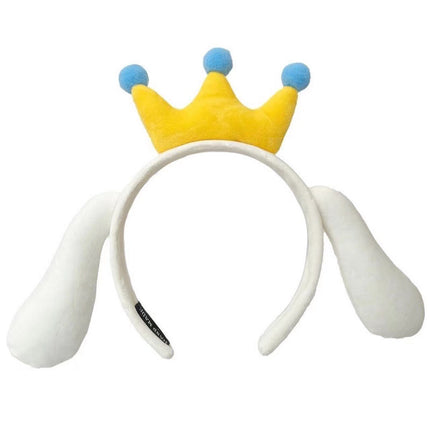 Children's Cartoon Yugui Dog Headband Pressure Hair Non-slip Face Wash Hoop Cute Girls' Hair Hoop Internet Celebrant Hair Card Crown Headwear