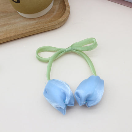 Korean Flower Bud Tulip Flower Clothing Accessories Accessories Hairpin Hair Rope Clothing Bag Accessories Accessories Manufacturer Wholesale