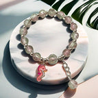 Ad15 pink seahorse bracelet