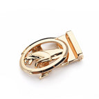 Gold alloy jaguar single buckle / 120cm