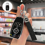 Model b 4-button [crystal black] single pack + carabiner