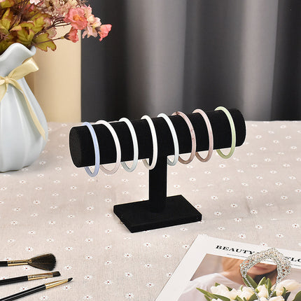 Factory Direct Sales Velvet Bracelet Rack Watch Display Rack Bracelet Display Rack Night Market Stall Jewelry Display Rack Bracelet
