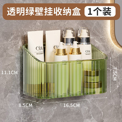 Discarded Secondary Face Wash Storage Box Wall Hanging Toilet Used Cotton Soft Face Wash Multi-functional Storage Rack