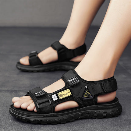 Men's Shoes 2024 Summer New Trend Air Cushion Massage Bottom Dual-use Sandals Sports Casual Outdoor Non-slip Beach Shoes