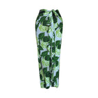 Green gauze skirt / Free size