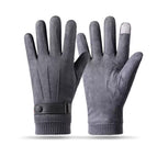 Suede ribbon three strips [gray] / One size fits all