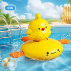 Clockwork pull line swimming-chick